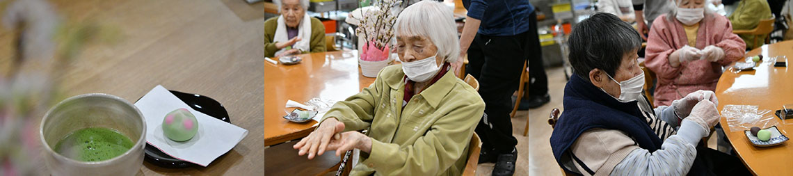 春を感じる「オンライン和菓子作り体験」を行いました。　2026年4月