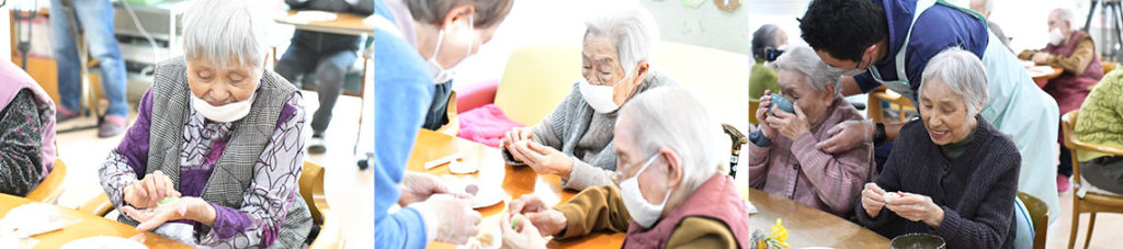 「和菓子作り体験」を行いました。　2023年2月