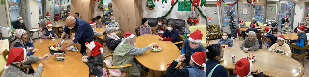 今年もクリスマス会を行いました　2024年12月